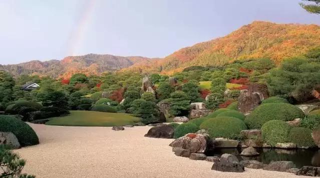 風景氛圍美如畫的日本庭院