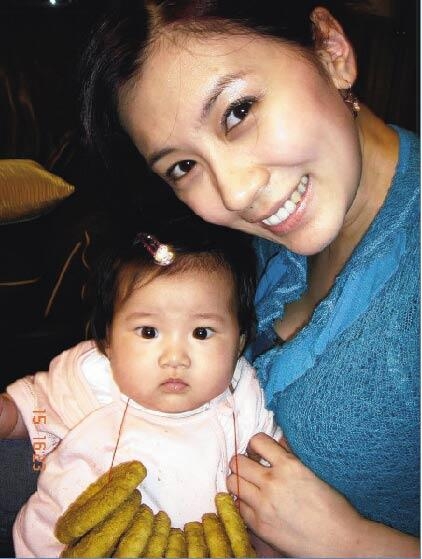 「賈靜雯」女兒出生5個月，一天比一天美！又有新照片了~「大女兒」也超美！！