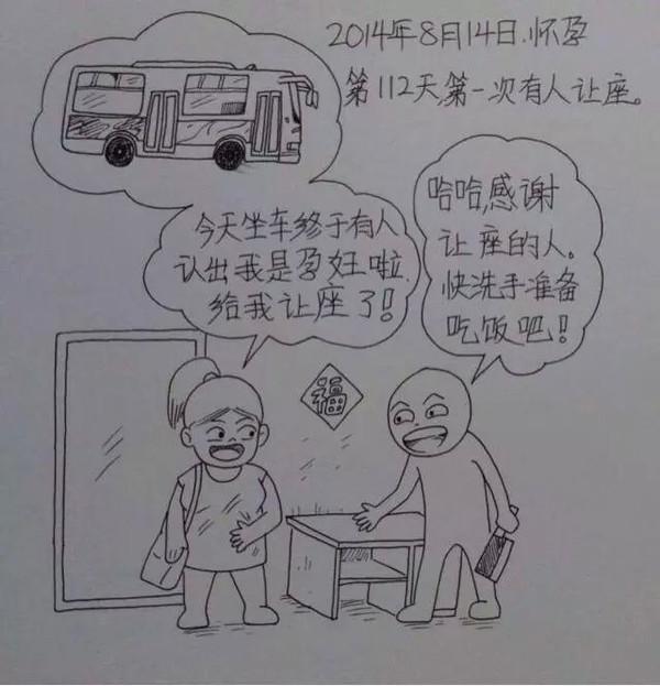 老婆辛苦懷孕生子,老公妙筆點滴記錄,看哭千萬人!