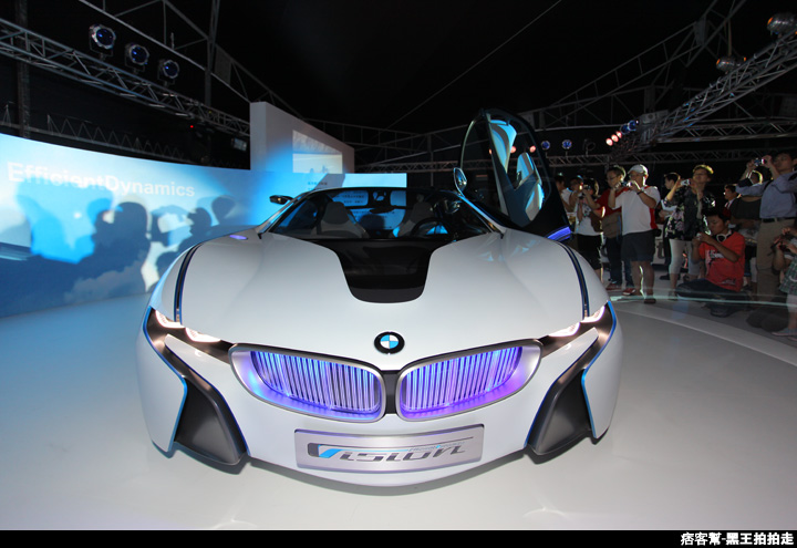 1.6億BMW未來概念車(BMW Vision EfficientDynamics高效動力未來車)、新車發表