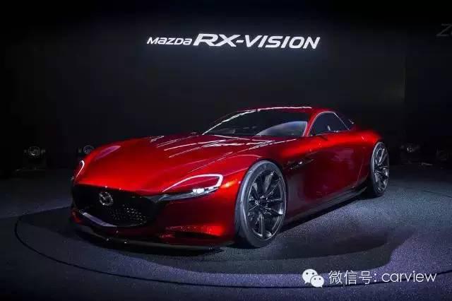 轉子發動機是啥東西?讓馬自達RX-Vision概念車告訴你!