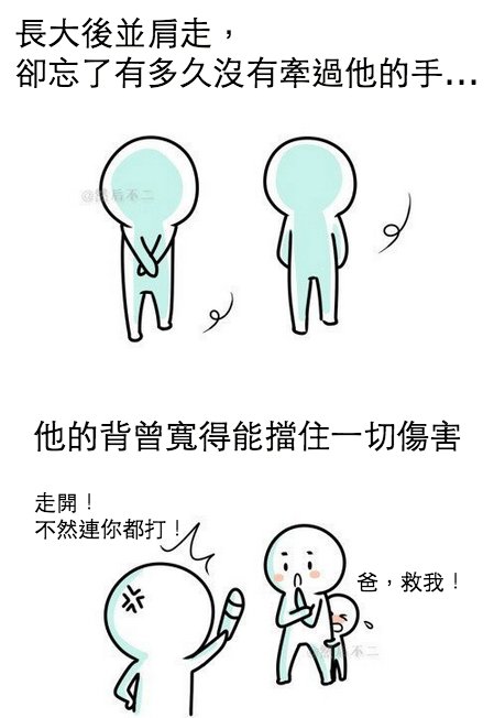 我和我爸相處時... 總會有一些尷尬，不知道你是不是也這樣 ?