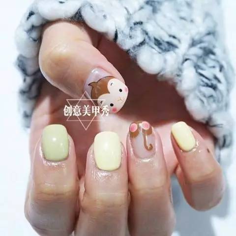 迎接紅猴年,採用可愛猴子設計..最後一個超可愛的3D猴子!