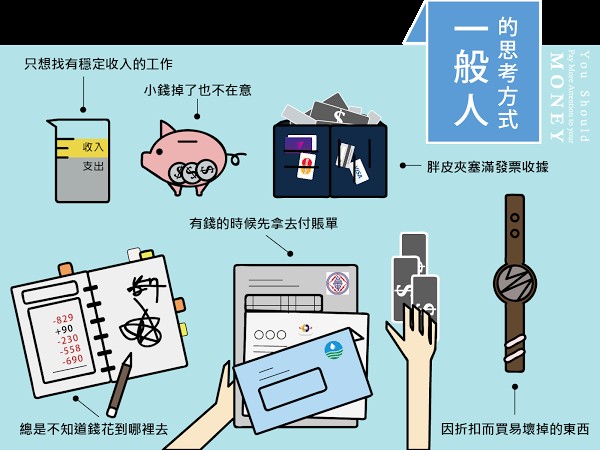 想擺脫窮忙,先建立健康的金錢觀!學有錢人這樣思考...