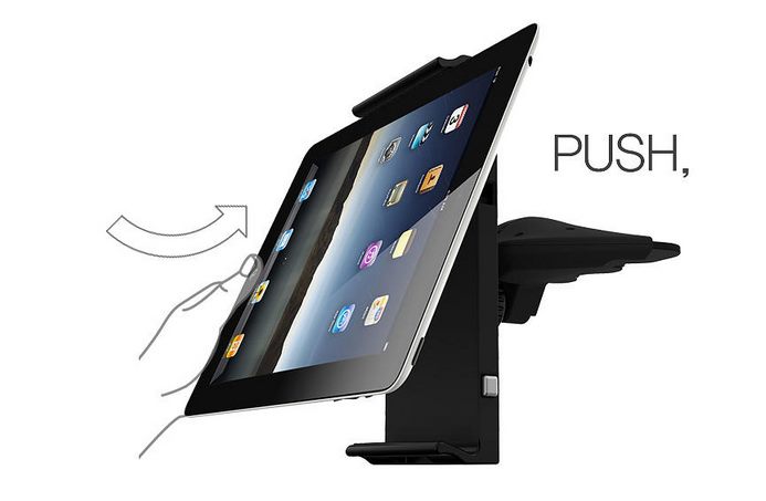DIY 穩穩的 tablet holder!!!板電腦尺寸太大,無法像手機一樣放在車上充當GPS導航器或娛樂系統使用?