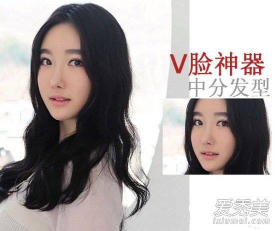 新年女生髮型推薦 剪一款時髦顯瘦的中分吧