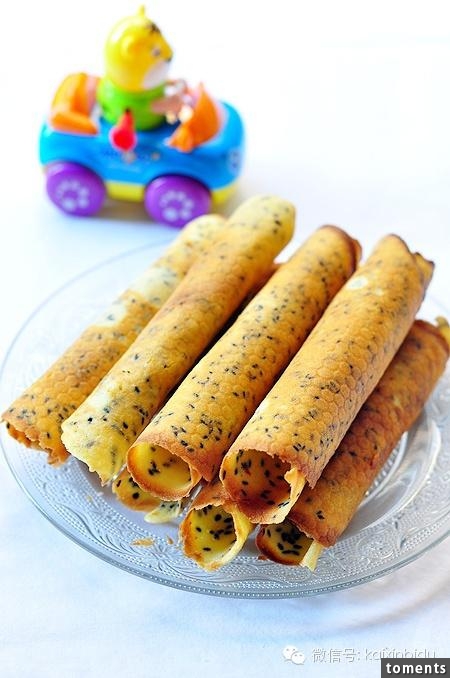 烘焙DIY:平底鍋做香酥蛋捲
