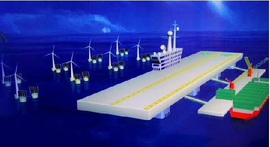 中國50萬噸浮島航母還能稱航母?帶500架戰機就成超級要塞