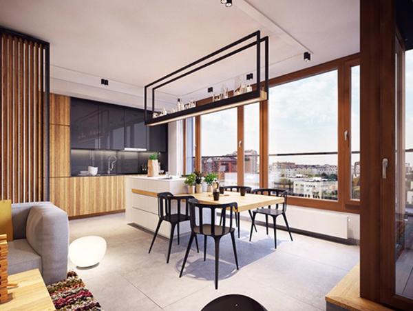 繽紛多彩的公寓設計 看似非常完美的公寓