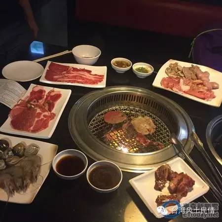 台灣台北西門町燒烤攻