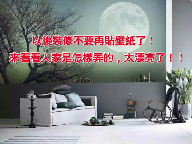 以後裝修不要再貼壁紙了!來看看人家是怎樣弄的,太漂亮了!!