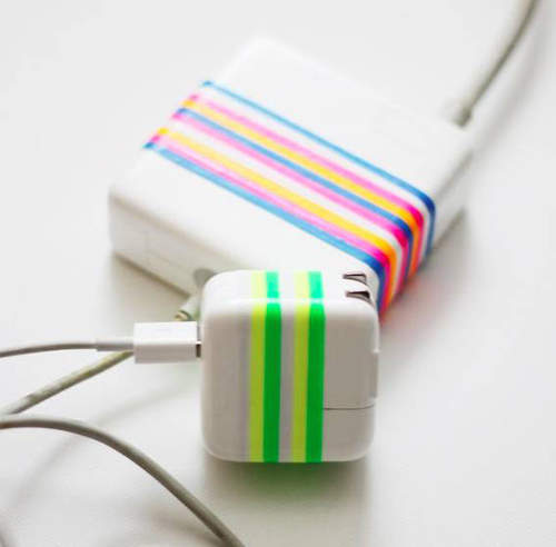 纏在電器插頭上