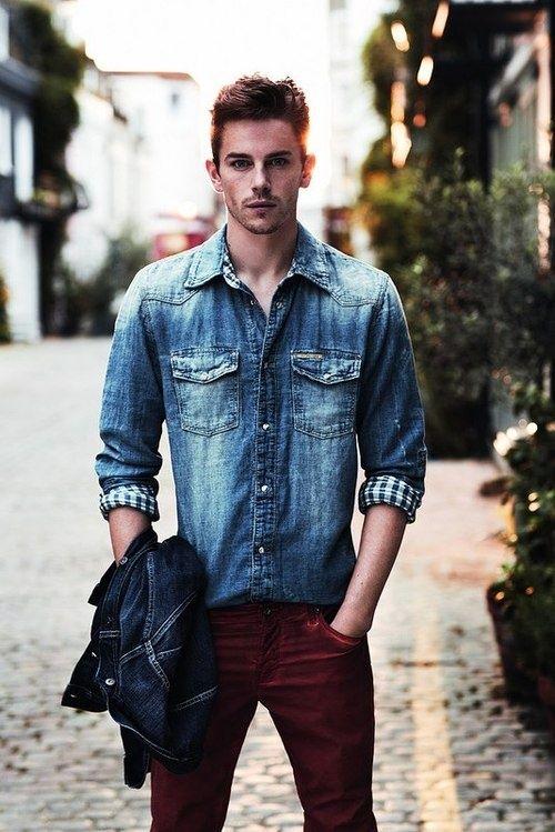 白襯衫vs牛仔襯衫,無論內搭還是外穿,分分鐘迷死人!