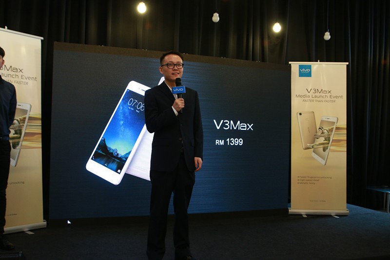 vivo V3MAX正式開賣! 充電5分鐘可聽歌2小時