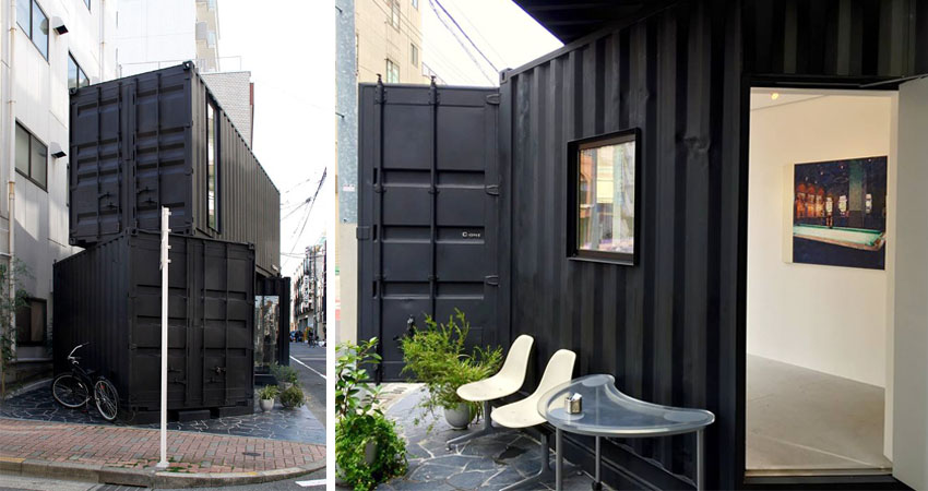 1 1坪狹小基地再生 東京型男貨櫃屋 活化狹小畸零地