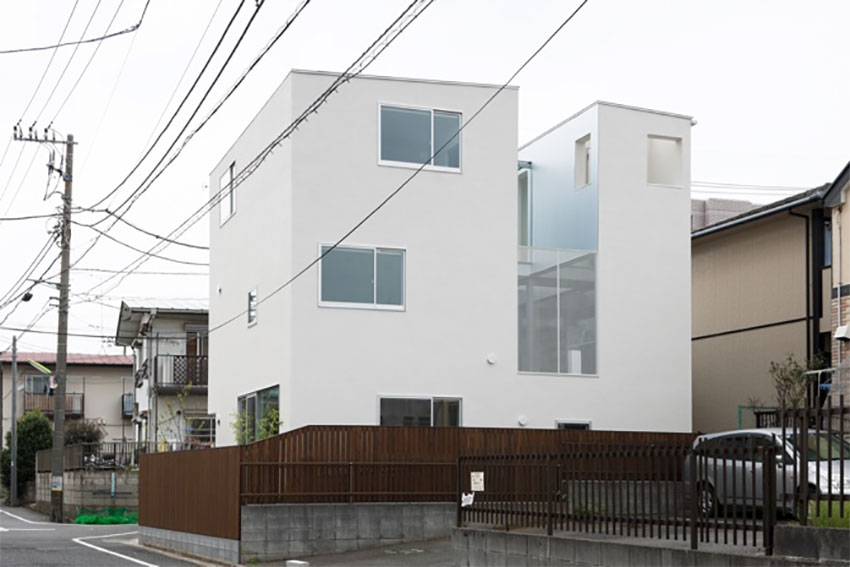 日本 44 坪開放卻又私密的現代住宅