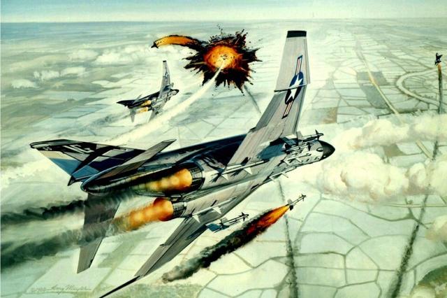 F-4戰鬥機曾坐擁16項世界紀錄,具備核打擊能力