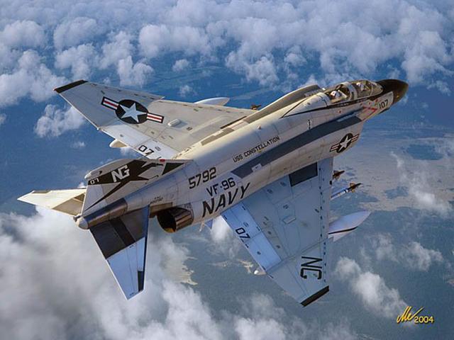 F-4戰鬥機曾坐擁16項世界紀錄,具備核打擊能力