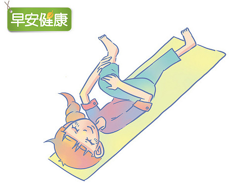 減緩坐骨神經痛!躺著就能做的6伸展運動