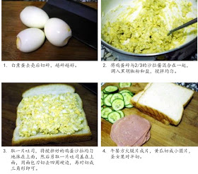 最營養的早餐 -- 雞蛋三明治! 超簡單的做法,省時省事, 太方便啦!