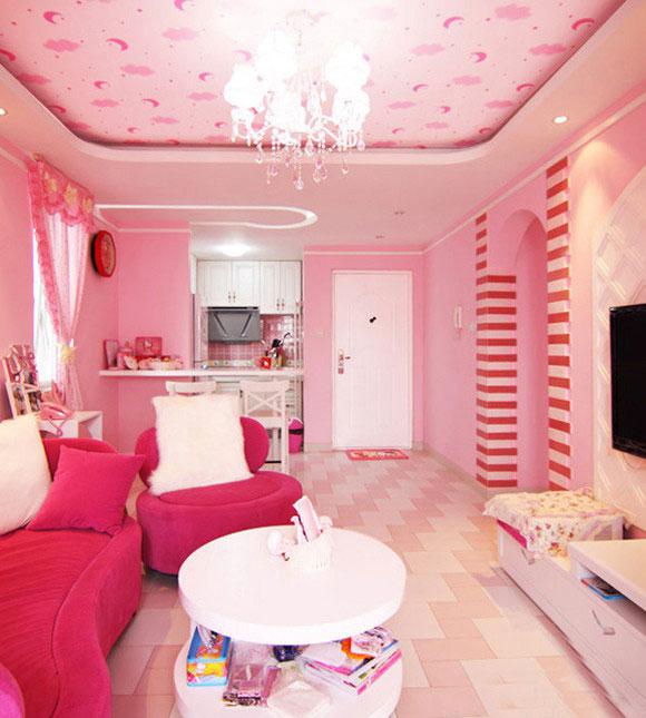 老婆喜歡Hello Kitty，我給她錢，結果房子這樣了