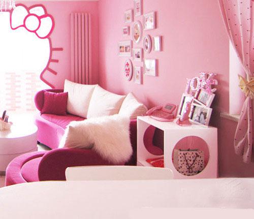 老婆喜歡Hello Kitty，我給她錢，結果房子這樣了