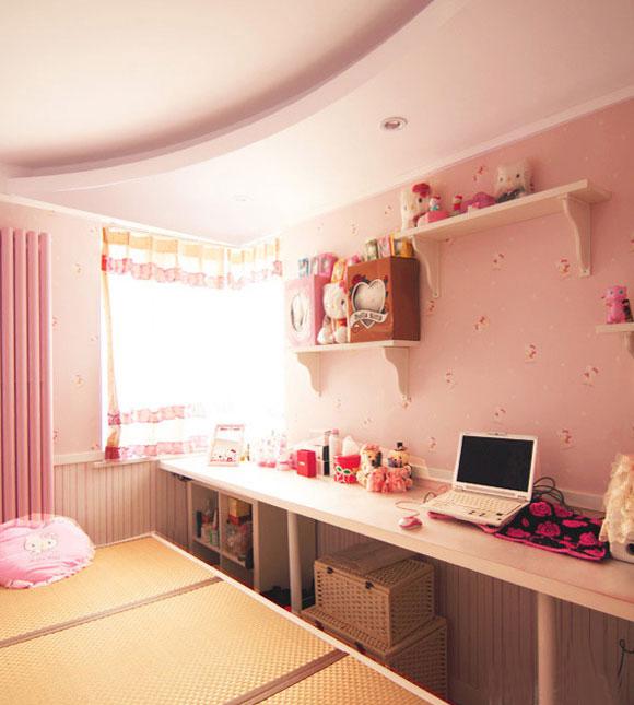 老婆喜歡Hello Kitty，我給她錢，結果房子這樣了