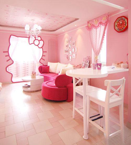 老婆喜歡Hello Kitty，我給她錢，結果房子這樣了