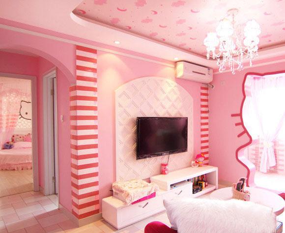 老婆喜歡Hello Kitty，我給她錢，結果房子這樣了