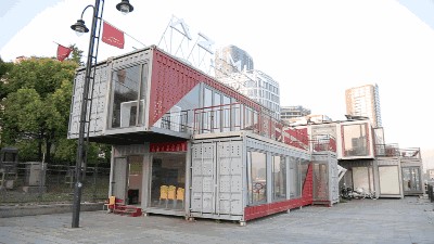 並不是因為房價太高,他才用150個貨櫃,在上海變出了這個無敵江景房