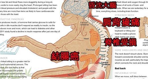 「久坐」竟比吸菸更致命!!拚命運動也救不了你!只要這樣做,立即預防「久坐癌」!簡單又實用