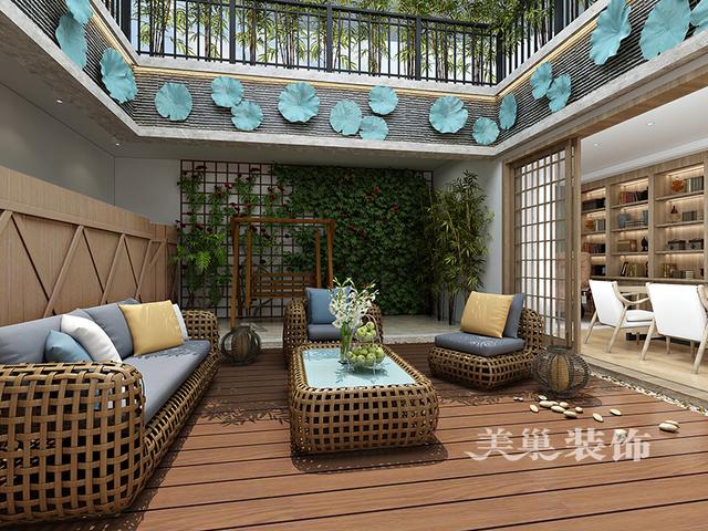 360平,別墅帶院,中產階級的休閒生活