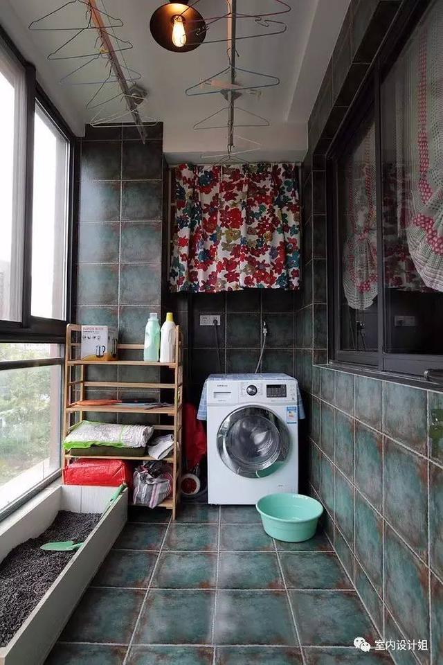 陽台曬衣服,晾衣桿怎麼裝美觀又好用?