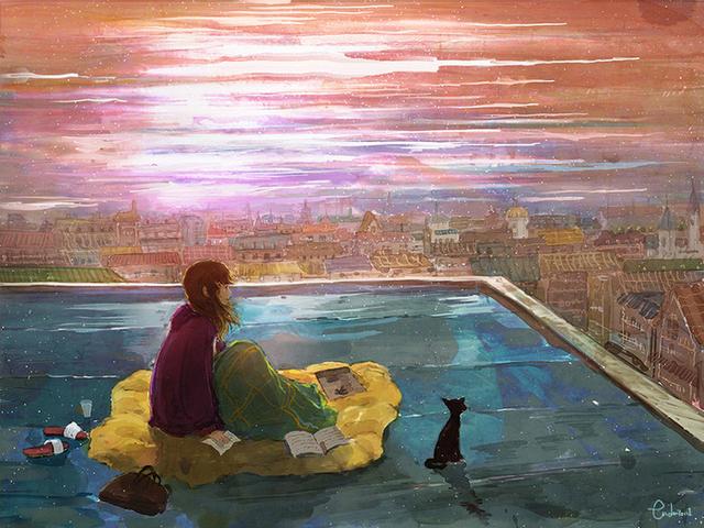 你之所以痛苦,是因為前進的路上少一盞明燈