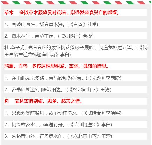 中考語文滿分,古詩鑑賞,一分不丟,只因我私藏了這份秘密資料!