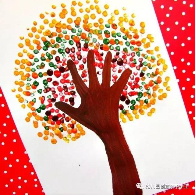 幼兒園親子手工之植樹節來啦,粘貼樹塗鴉樹等多種玩法,簡單有趣
