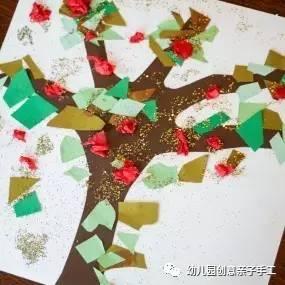 幼兒園親子手工之植樹節來啦,粘貼樹塗鴉樹等多種玩法,簡單有趣