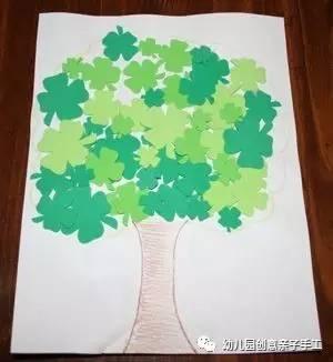 幼兒園親子手工之植樹節來啦,粘貼樹塗鴉樹等多種玩法,簡單有趣