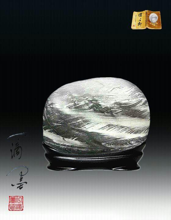 看了這些奇石,驚嘆大自然才是頂級水墨畫家!