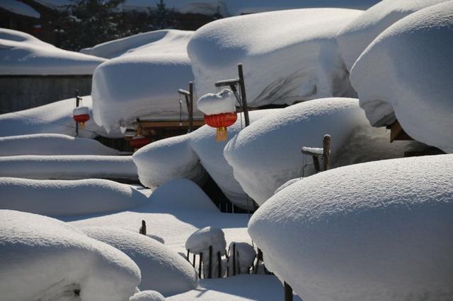 3月11日的雪鄉雪景，比冬天的雪還美！