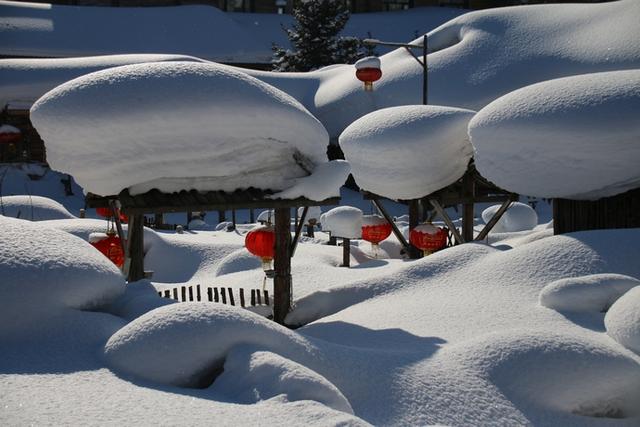 3月11日的雪鄉雪景，比冬天的雪還美！