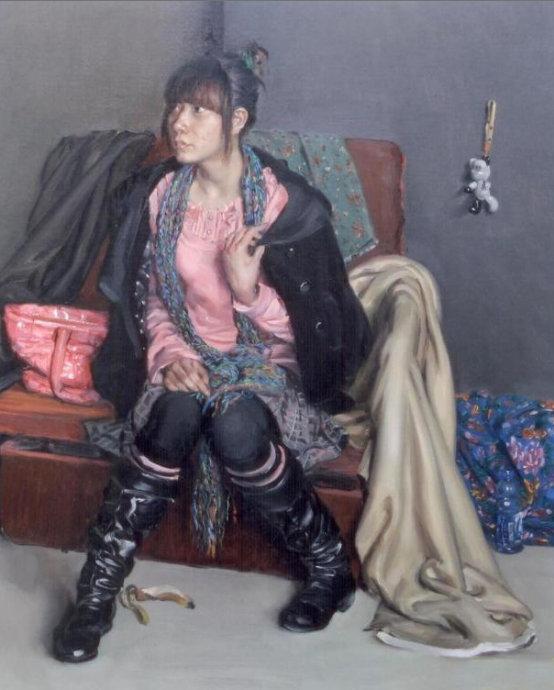 一組油畫大展的作品，這些作品都很好，你最喜歡哪一幅？