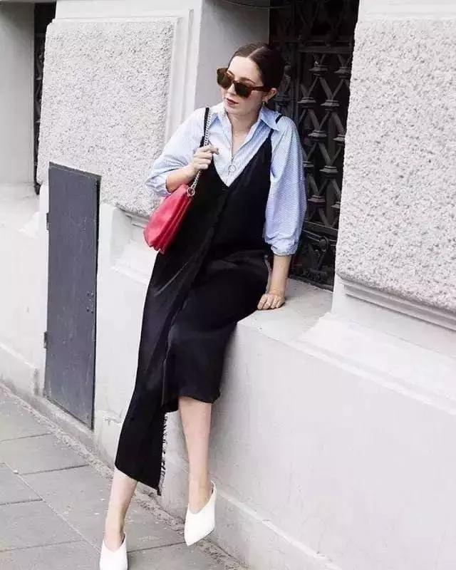 春天就穿襯衫+裙子,時髦又有女人味!
