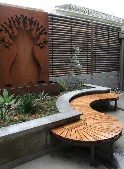 簡約庭院的美，總能動人心弦