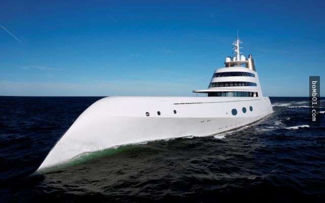 俄羅斯富豪花3億美元買下超奢華遊艇，走進去看過的人都會有來到天堂的錯覺…