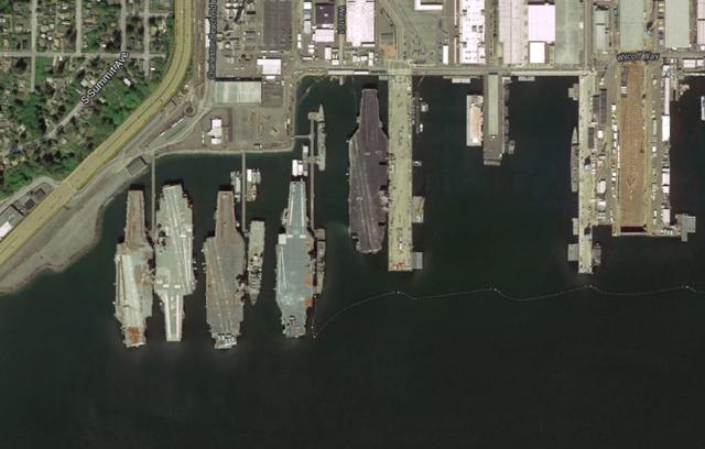 這些航母讓全球海軍汗顏：美國封存艦隊中的大佬