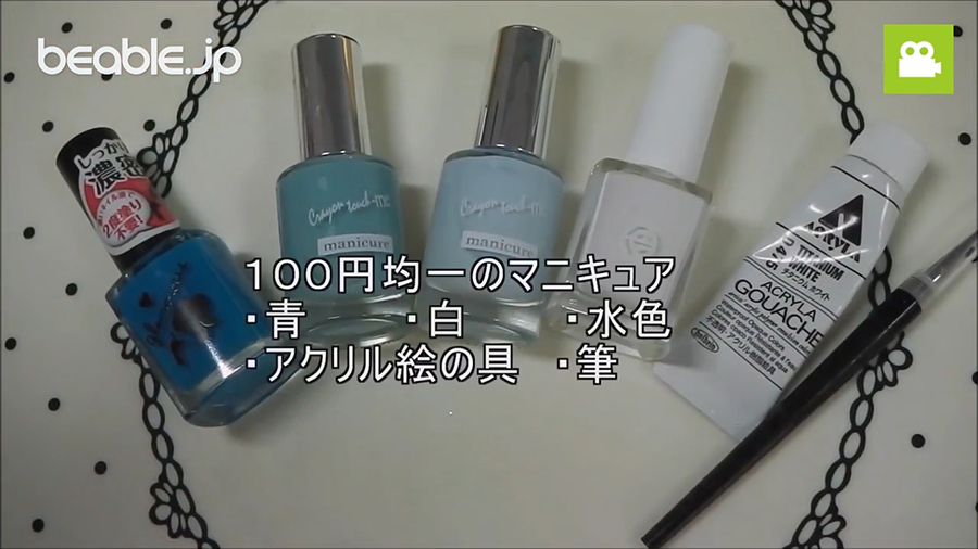 【Wow，你也可以自制日本水滴面指甲！】新年來咯，為自己的指甲畫美美吧，8個步驟非常Easy，快學起來吧！