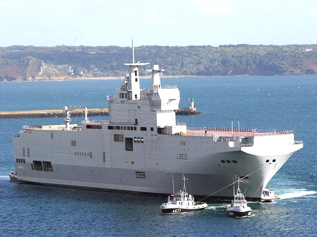 法國賣艦給埃及 俄羅斯搭車賺10億