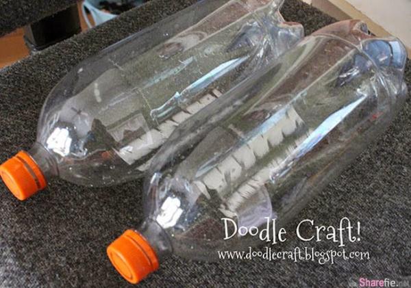 有些人把用完的塑膠瓶子丟棄，但有些人卻把它變成了這24樣超實用的藝術品