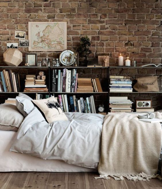 把臥房變成迷你圖書館，10個愛書人都會喜歡的Bedroom Library Ideas！